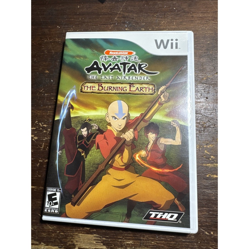 Avatar: the Last Airbender the Burning Earth (Nintendo Wii) Complete